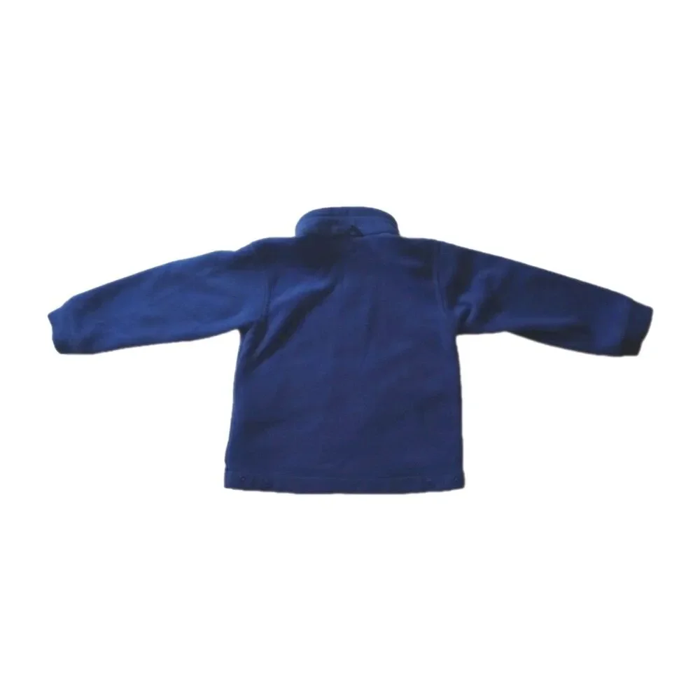 Columbia Jacket Blue Fleece Full Zip Lightweight Outerwear Coat sz 4T Boys